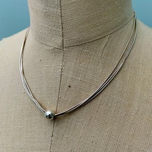Silpada Sterling Silver ball necklace